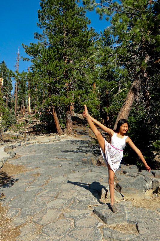 20130808 170412 0902
Ximina practices her dance moves at Devil's Post Pile, California.
